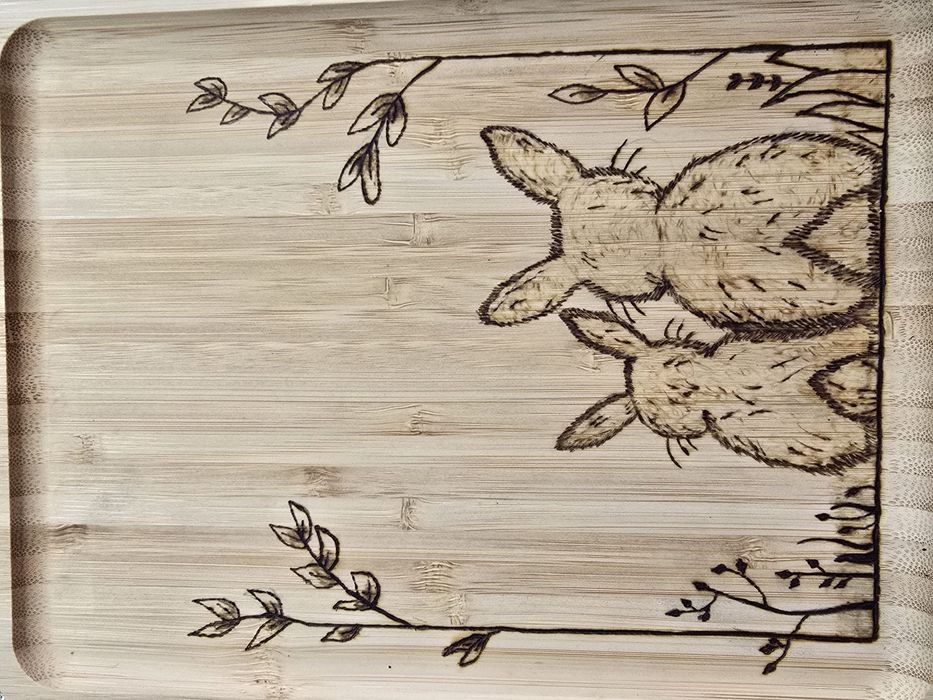 Personalizare. Articole pirogravate manual