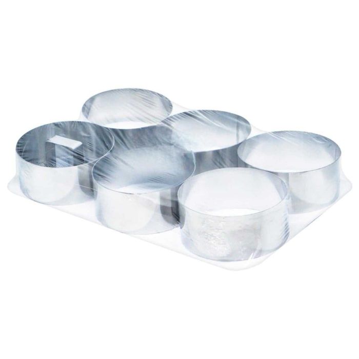 Ринг / Форма за храни от неръждаема стомана - 4 бр.