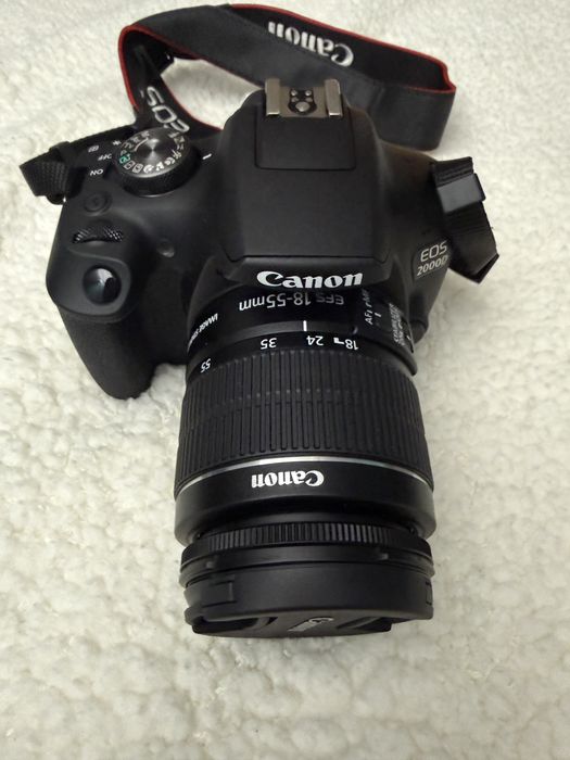 Canon 2000D + 2 обектива