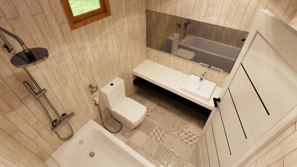 НА ИЗПЛАЩАНЕ - Луксозна сглобяема къща с 3 спални, 121 кв. м