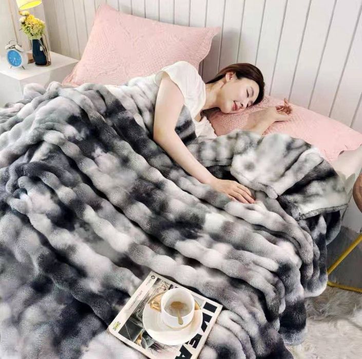 Тёплый зимний плед BUBBLE 2 спалка