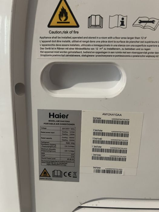 Мобилен климатик Haier 12 btu
