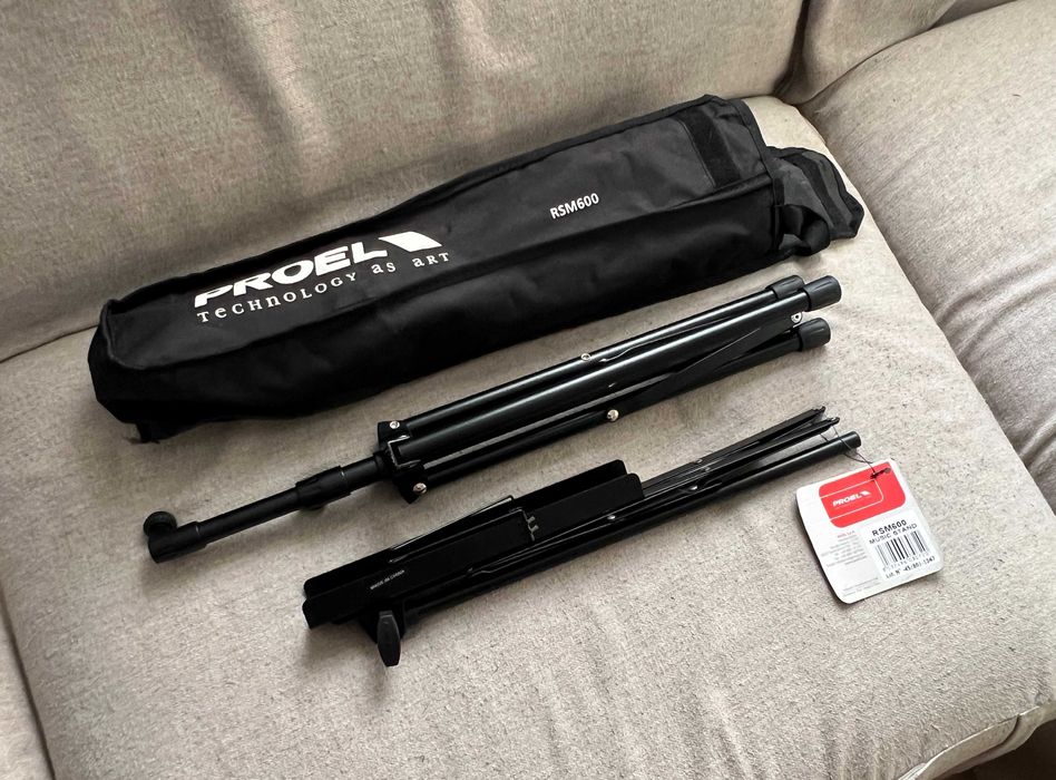 Pupitru partituri muzicale Proel RSM600 pliabil cu husă nou