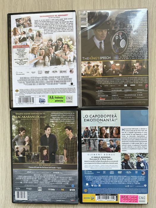 DVD x 4 - Colectie