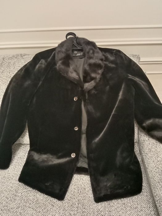 Шуба мутоновая, мужская