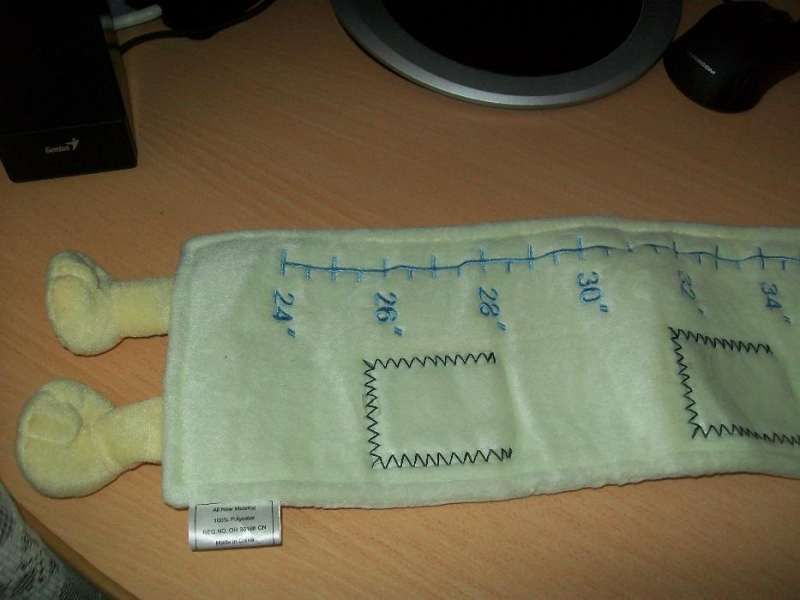 детски метър за стена