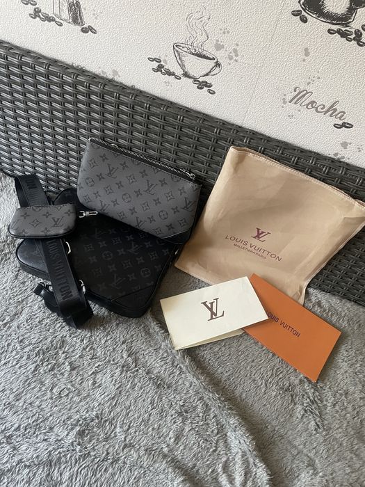 Borseta trio messager bag