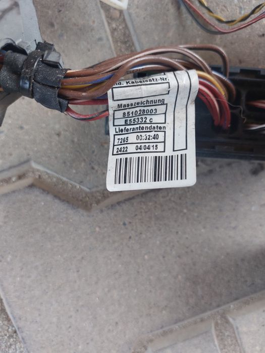 Instalatie electrica motor, BMW F34 GT-2015