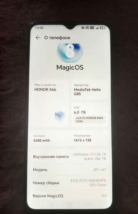Honor X6b 6/256гб торга нет