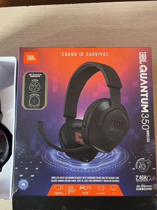 Casti gaming JBL quantum 350 wireless