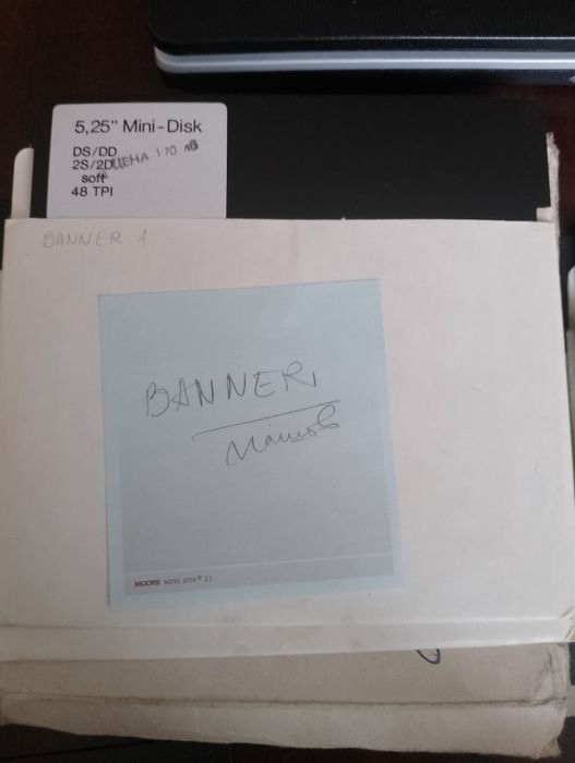 Дискети 5,25 инча. Нови и със програми.