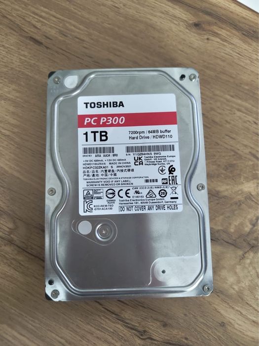HDD Toshiba P300 1TB