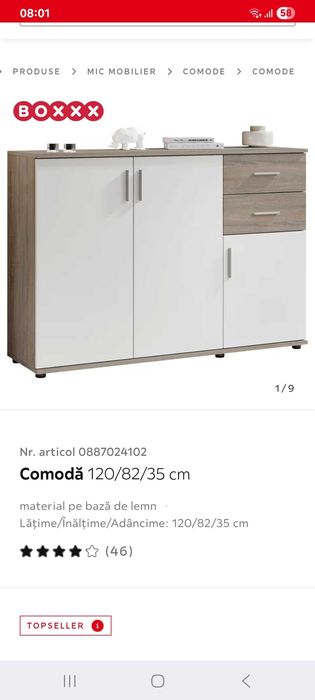 Comoda din lemn