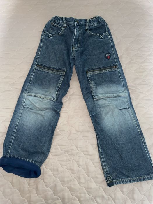 Ватирани зимни дънки TCM за момче с ръст 146-152 см