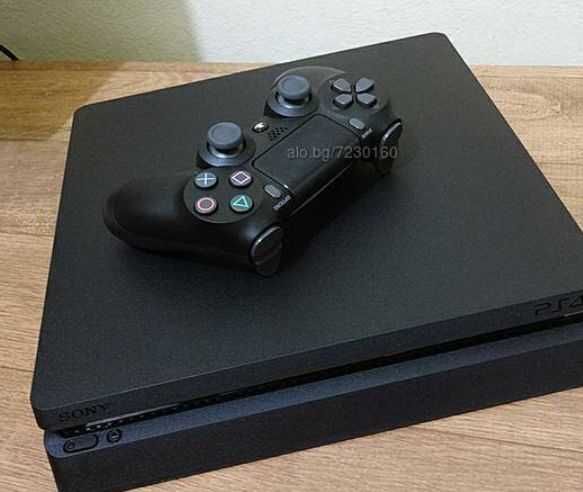 PS4 slim без джойстик