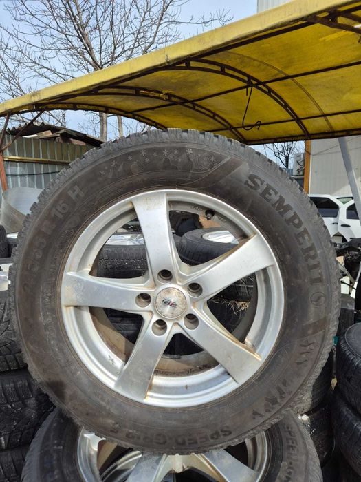 Set jante aliaj cu anvelope M+S 2024 5x108 R16 , Ford Kuga , S-max