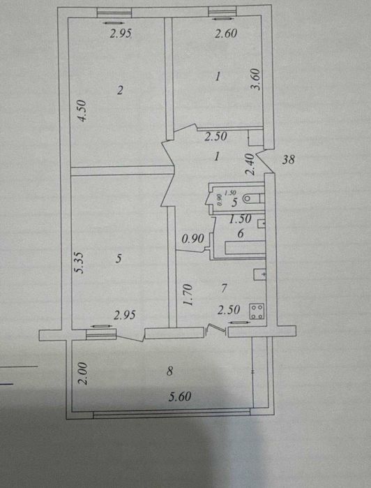 Отличная цена!!! Вторичка 3/4/4 Академ городок 70м2 It Park