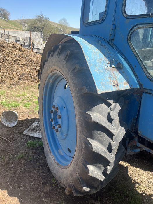 Трактор Т40 с прицепом