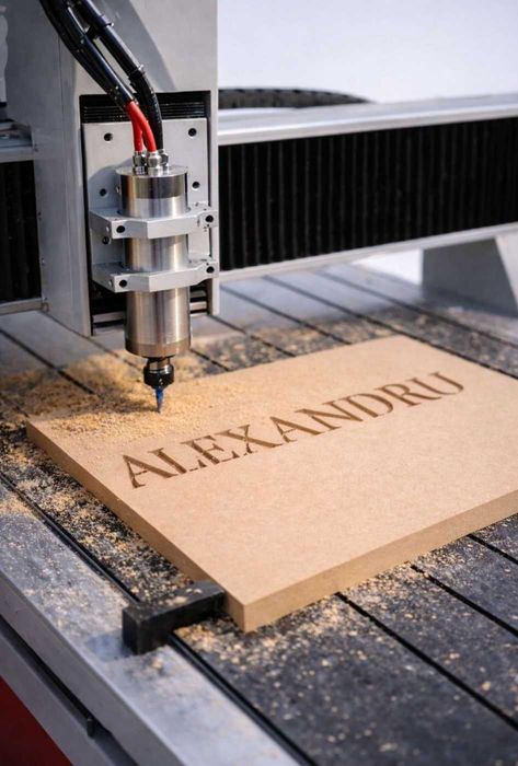 Vând afacere la cheie – producție rame și obiecte personalizate CNC