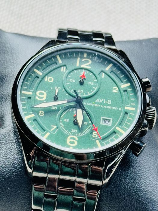 Ceas barbatesc AVI-8 HAWKER HARRIER II Cronograf