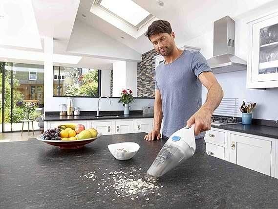 BLACK+DECKER dustbuster 3.6V безжична ръчна прахосмукачка, NVC115JL-QW