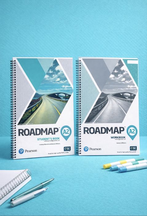 Roadmap учебник и тетрадь все уровни