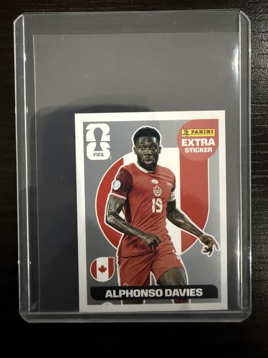 Extra sticker - Alphonso Davies - Silver
