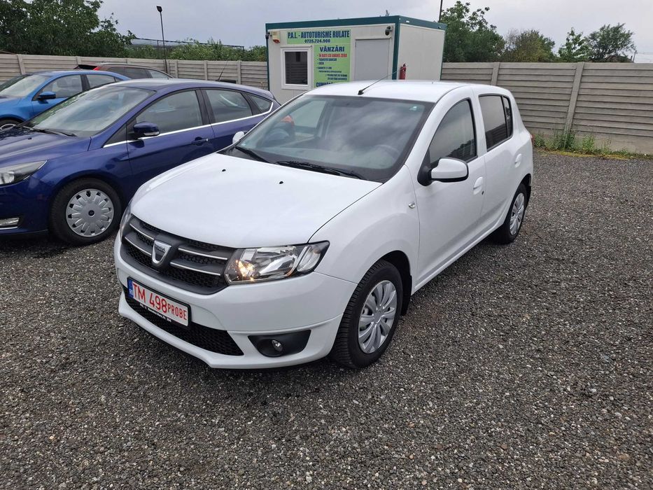 Dacia Sandero 1.5DCI an 2014, AC, NAVY, Posibil Garantie si RATE