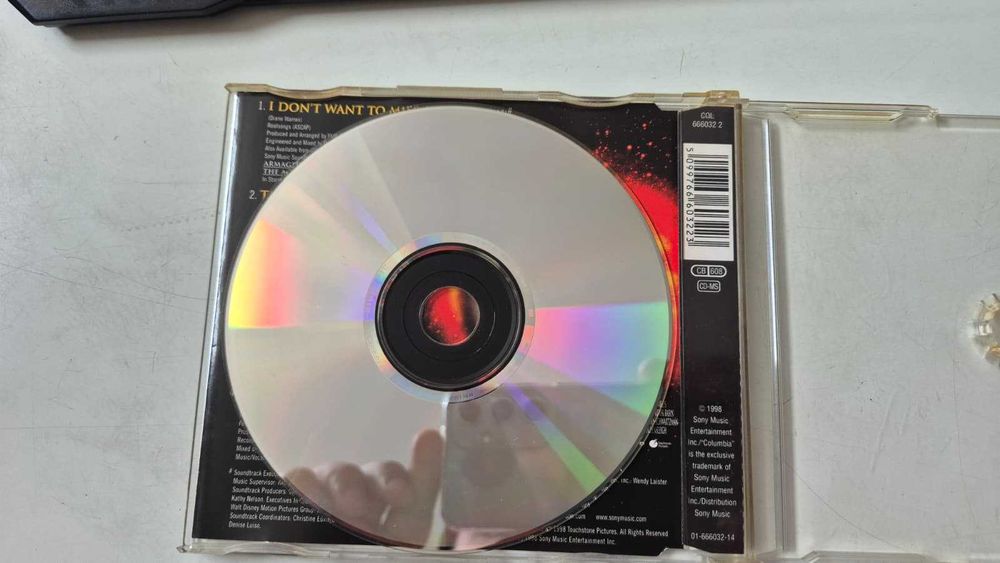 CD original Aerosmith - I Don't Want to Miss a Thing (Maxi-Single 1998)