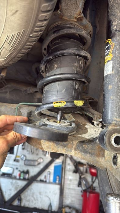 Suspensie auxiliară auto