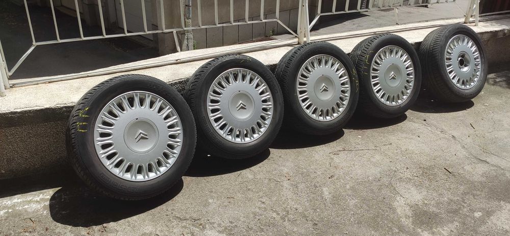 5 /пет/ бр. оригинални алуминиеви джанти 16 цола за Ситроен C5