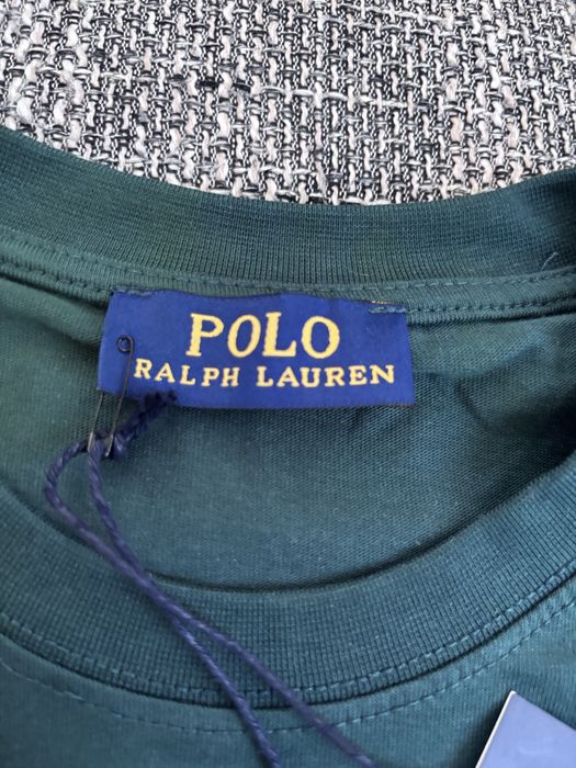 Polo ralp lauren bear verde