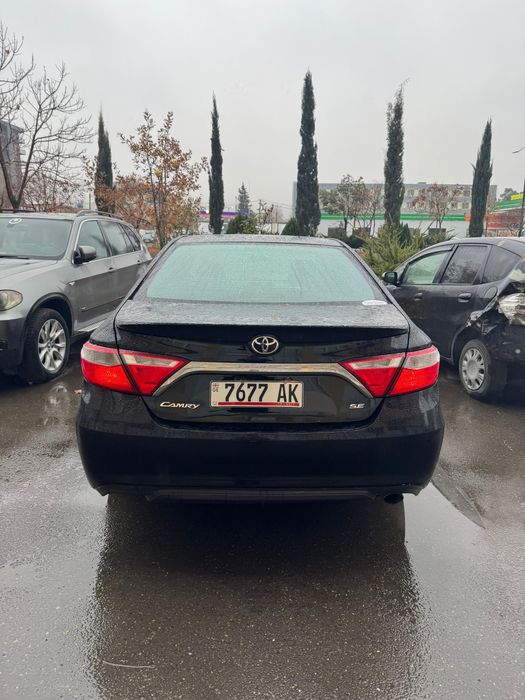Toyota Camry 55 черная
