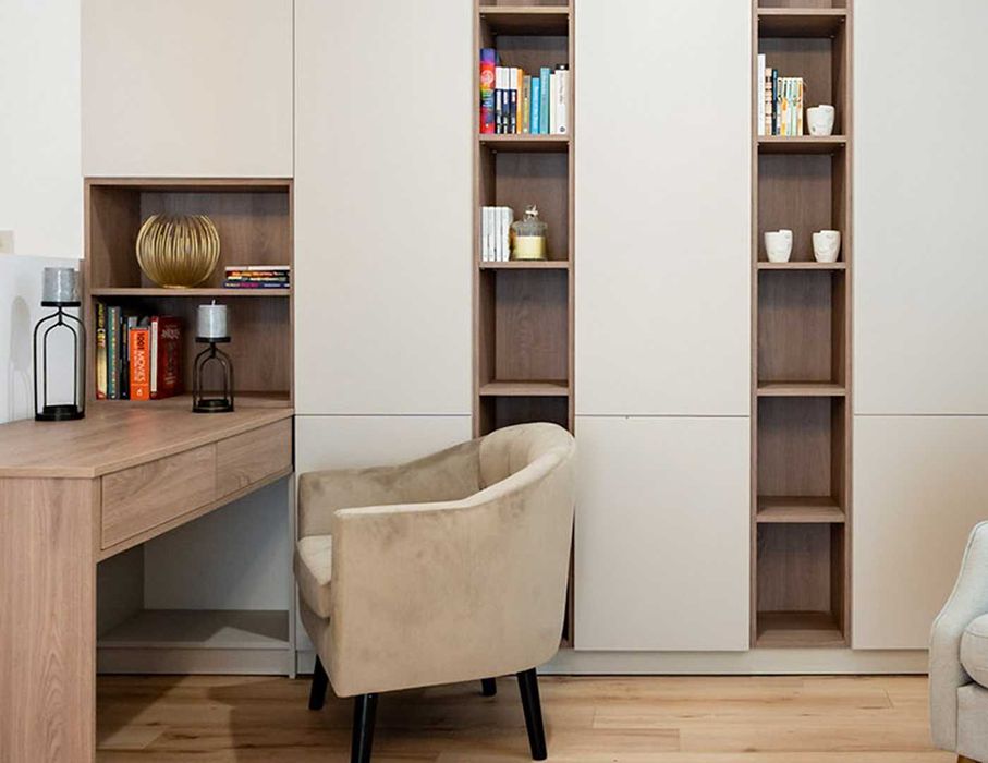 Mobilier la comandă din PAL, MDF și lemn masiv