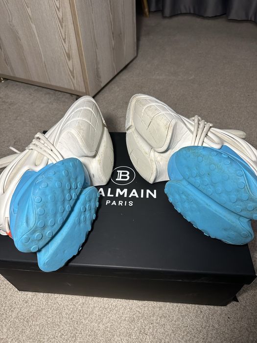 Balmain Unicorn White & Blue