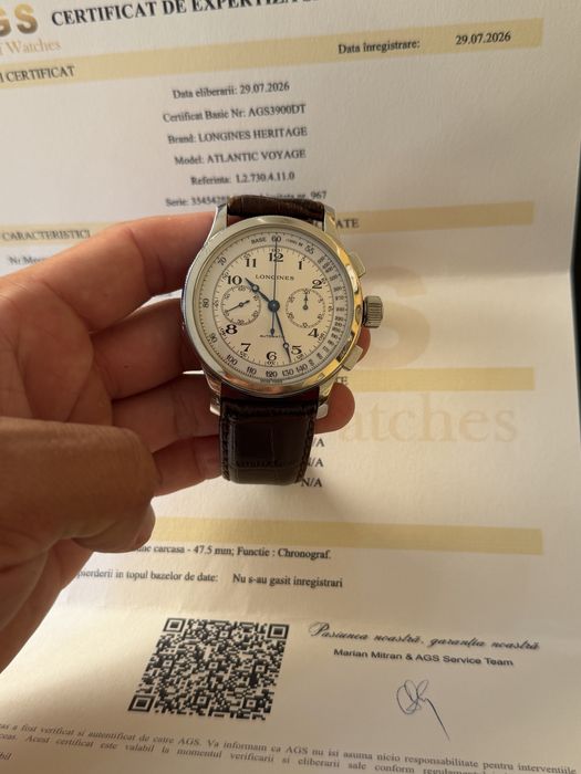 Ceas Longines Atlantic Voyage