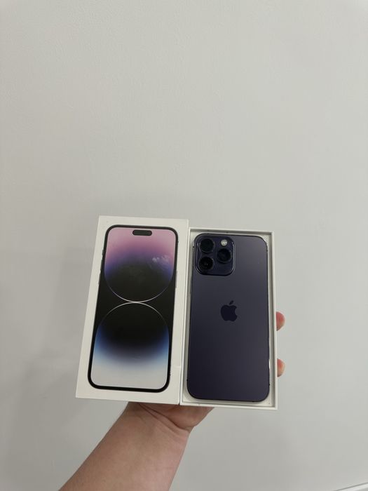 Айфон 14 про макс 80%акб все работает