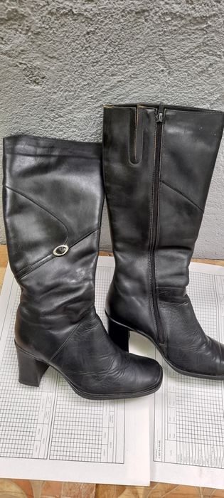 Cisme din piele blanite si sandale