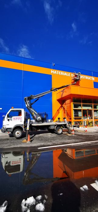 Nacela,Prb,Platforma autoridicatoare pe sasiu cu brat telescopic 18m p