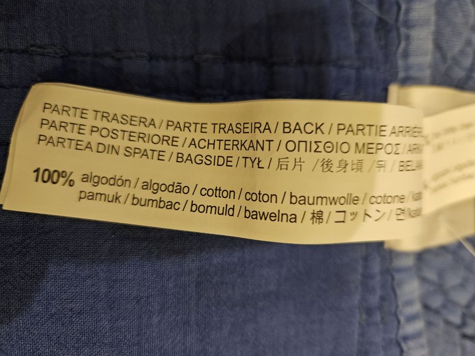 Zara NOU patura bebe in si bumbac, ideala botez