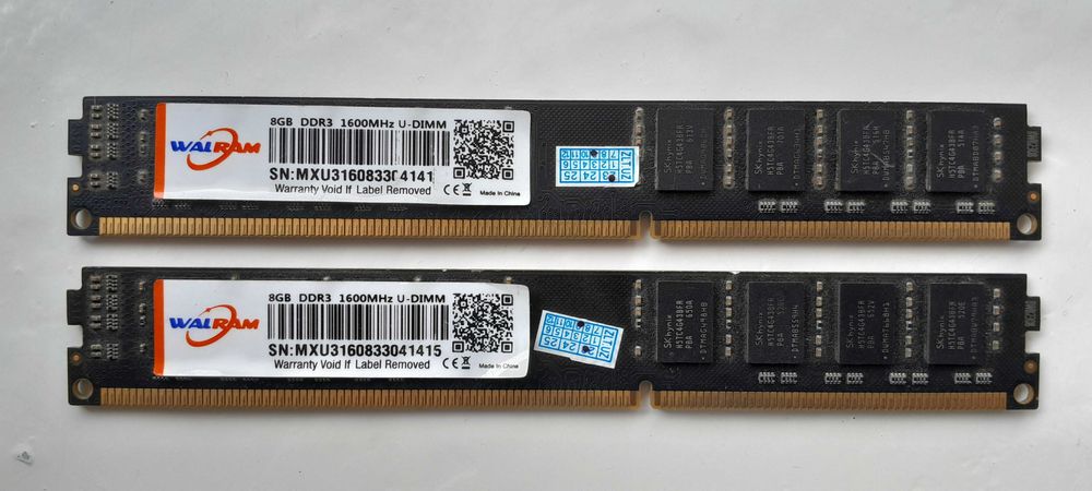 Продам пару нерабочих оперативок