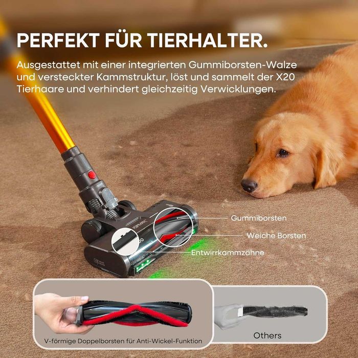 Aspirator fara fir pe acumulator 550w KIPMAX