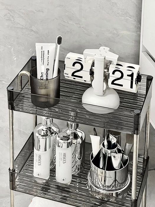 Полка этажерка тележка для кухни или ванной комнаты