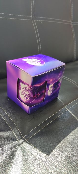 Cana personalizata FC Arges si Cutie