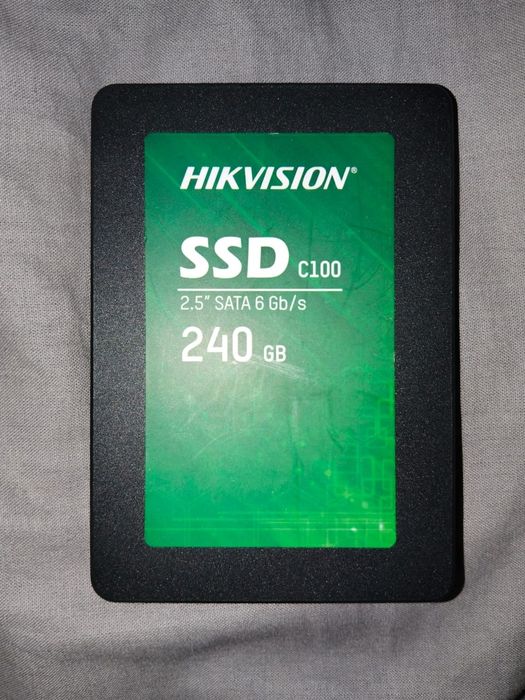 SSD HIKVISION C100 240GB продам дешево
Рабочий, определяется в BIOS.