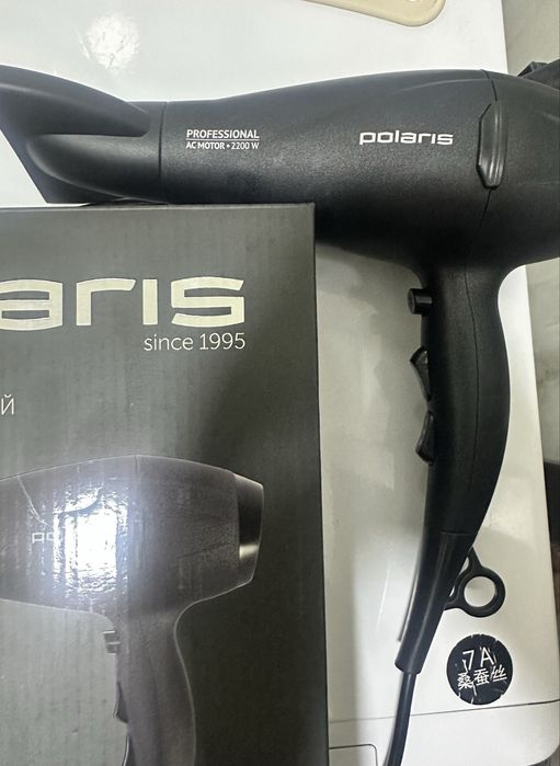 Фен polaris черного цвета