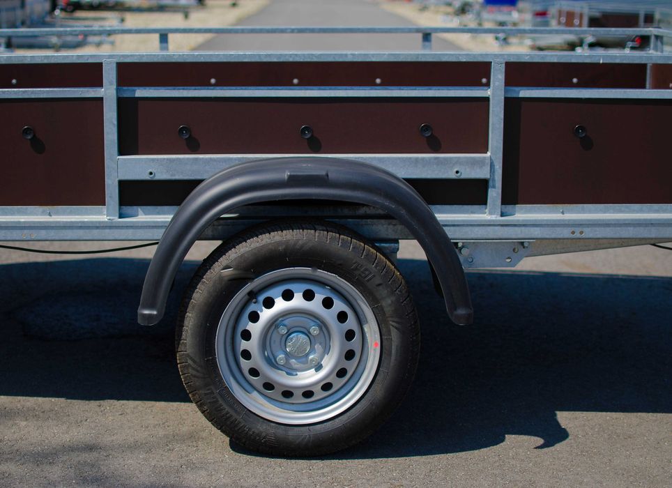 Remorca 750 kg Repo,obloane din Tego, Dimensiuni 2400x1250