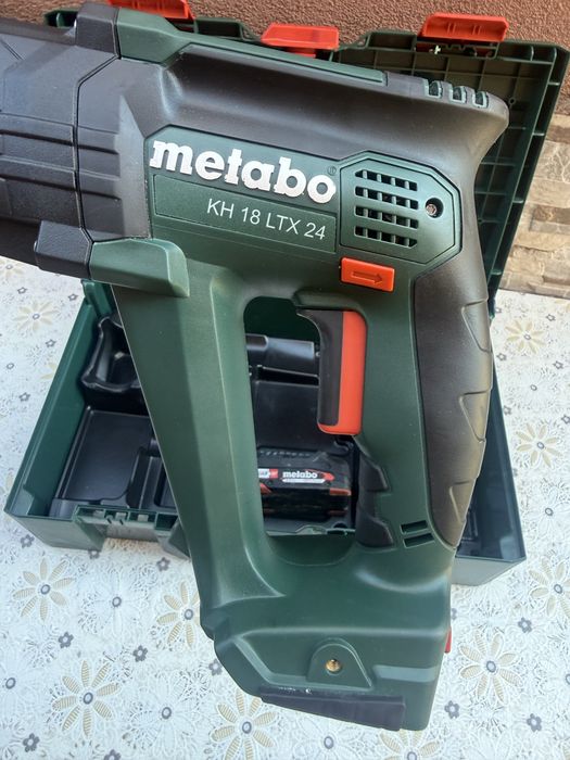 Акумулаторен перфоратор Metabo KH 18 LTX 24 (18V) + Батерия и Куфар