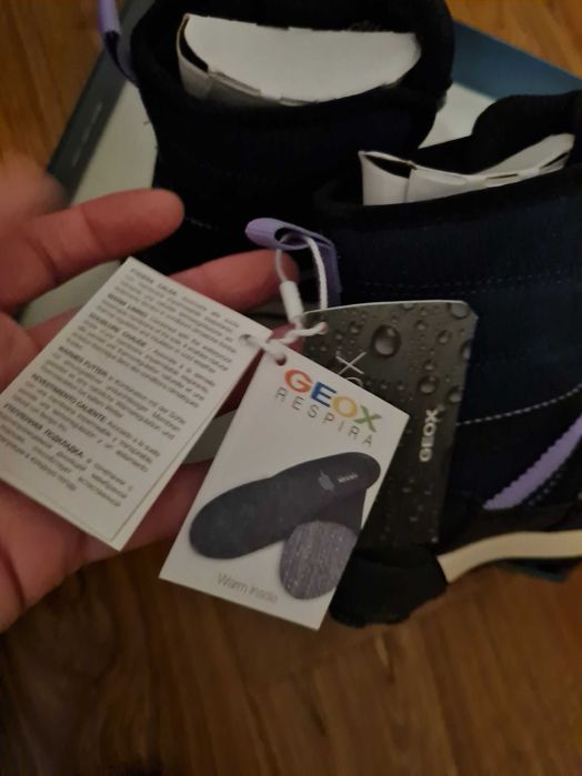 Cizme impermeabile zapada Geox