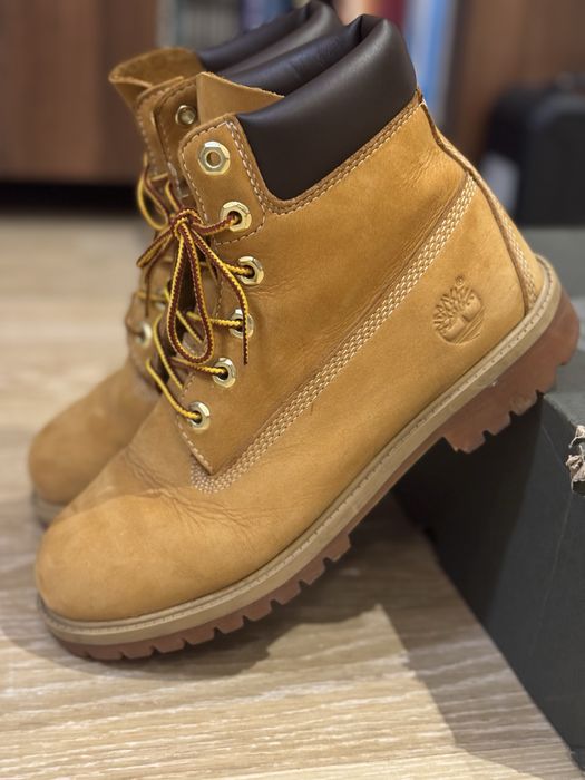 Ghete Timberland, impermeabile, piele nabuc